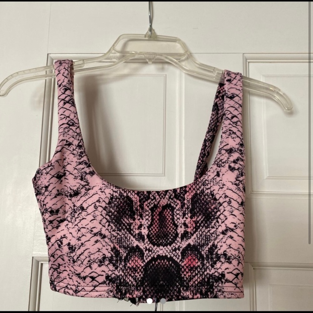 Snake Print Tank Top